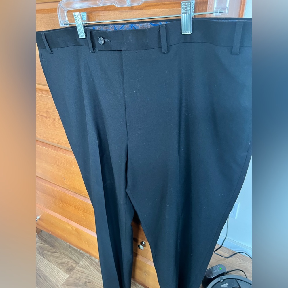 Men’s Ralph Lauren black flat front pants . 40x32